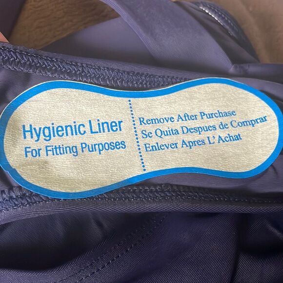 Andie Swim The Tulum One Piece LT Swimsuit Navy Size Medium long torso NWT - Picture 5 of 7